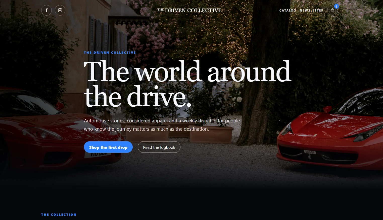 The Driven Collective website
